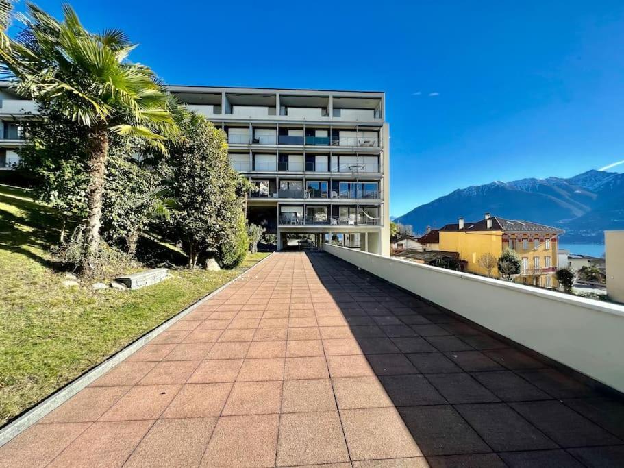 Bright Tiny Studio - Shared Pool & Sauna - Free Parking - Air Condition Muralto Exterior photo